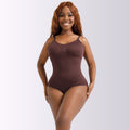 The Wren Sculpt Bodysuit – Brown